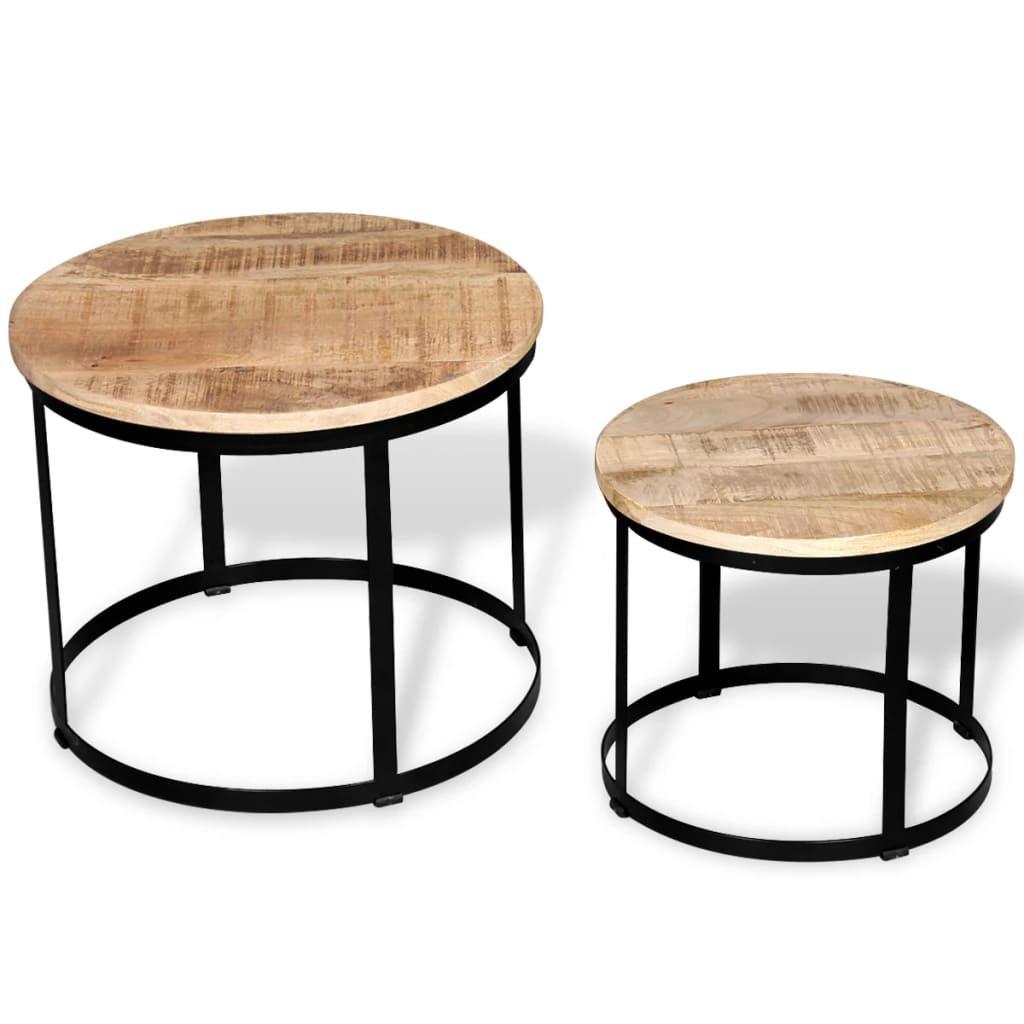 VidaXL Table basse bois  