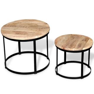 VidaXL Table basse bois  