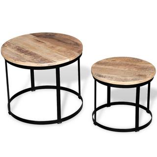 VidaXL Table basse bois  