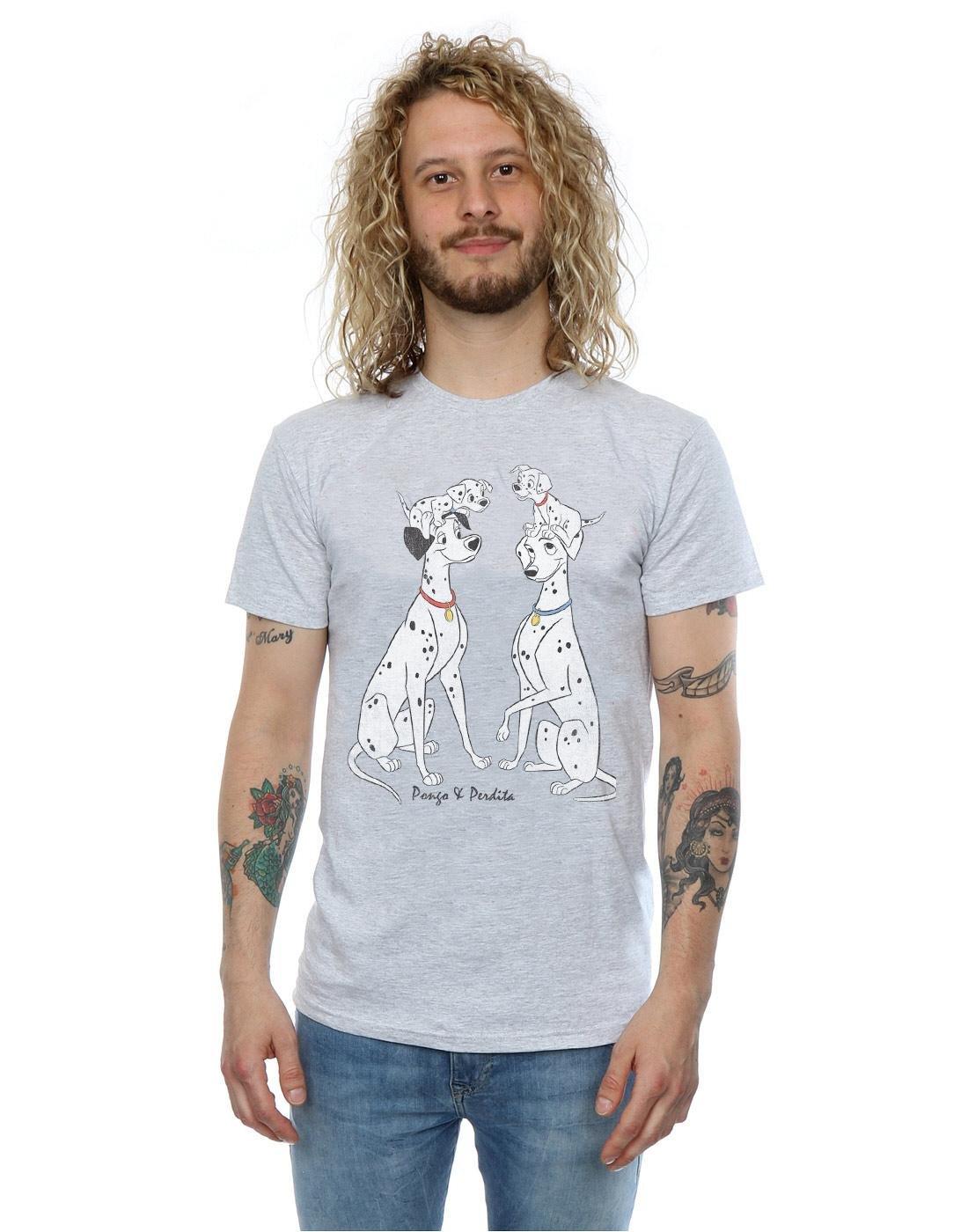 101 Dalmatians  Tshirt PONGO AND PERDITA 