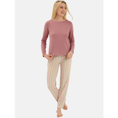 Lisca  Pyjama Hausanzug Hose Top Langarm Maxine 