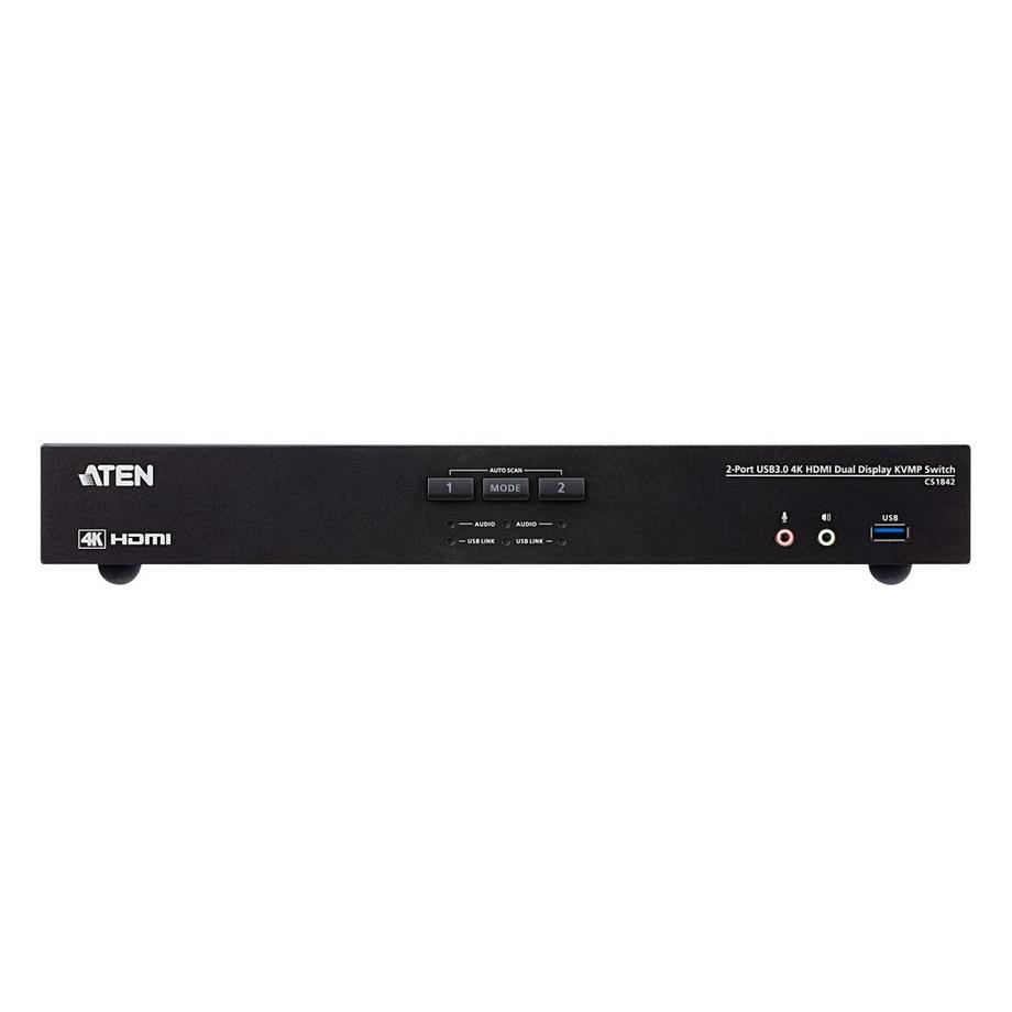 ATEN  ATEN Switch KVMP™ USB 3.0 4K HDMI Dual Display a 2 porte 