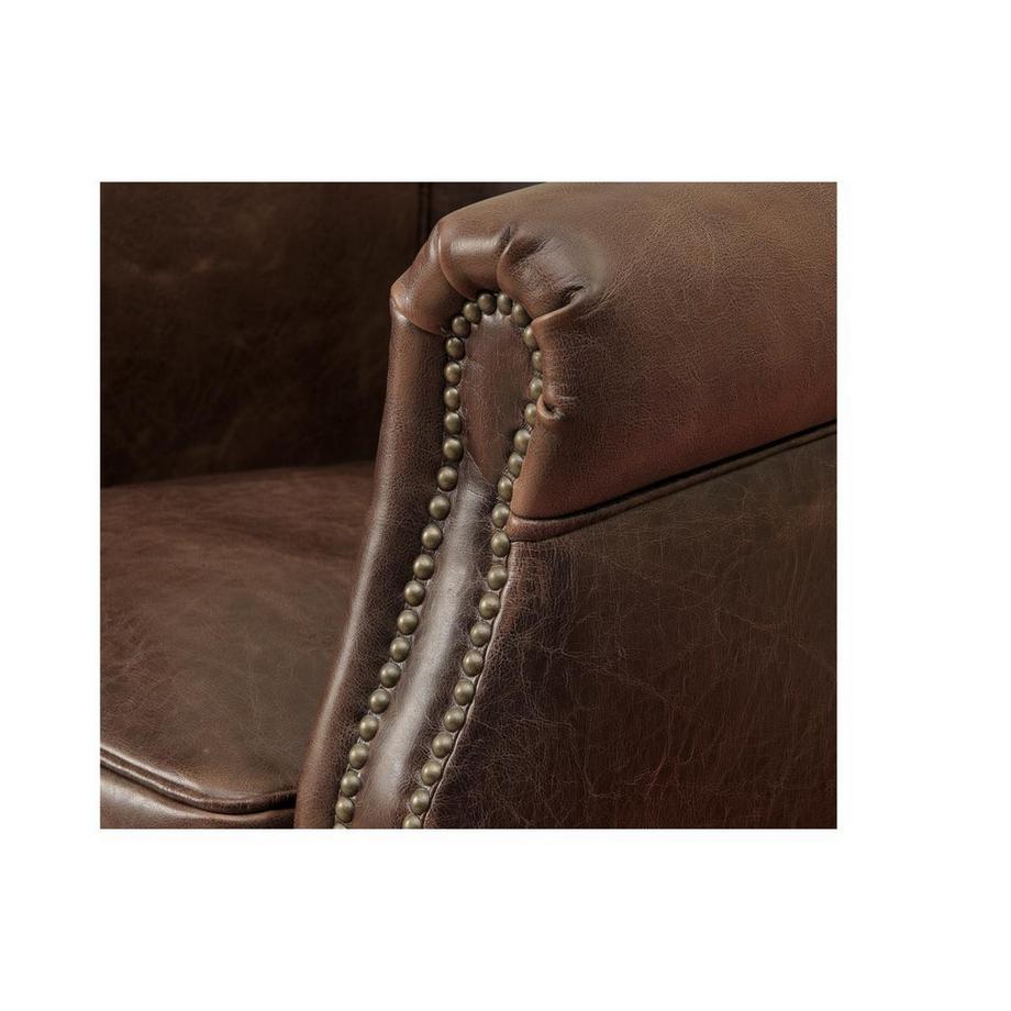 Vente-unique Ledersessel Vintage Leder ENGUERRAND  