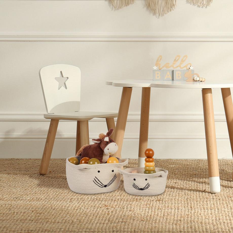 B2X Ensemble de 3 paniers de rangement  