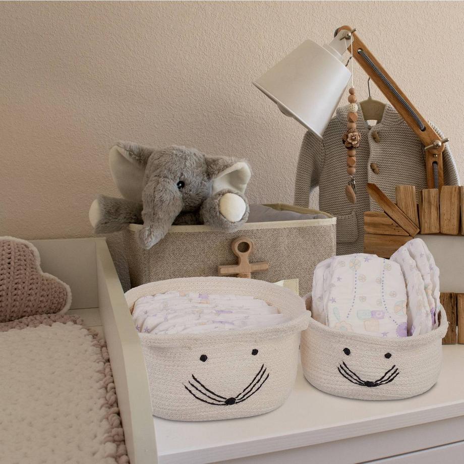 B2X Ensemble de 3 paniers de rangement  