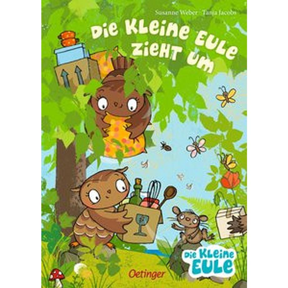Die kleine Eule zieht um Weber, Susanne; Jacobs, Tanja (Illustrationen) Copertina rigida 