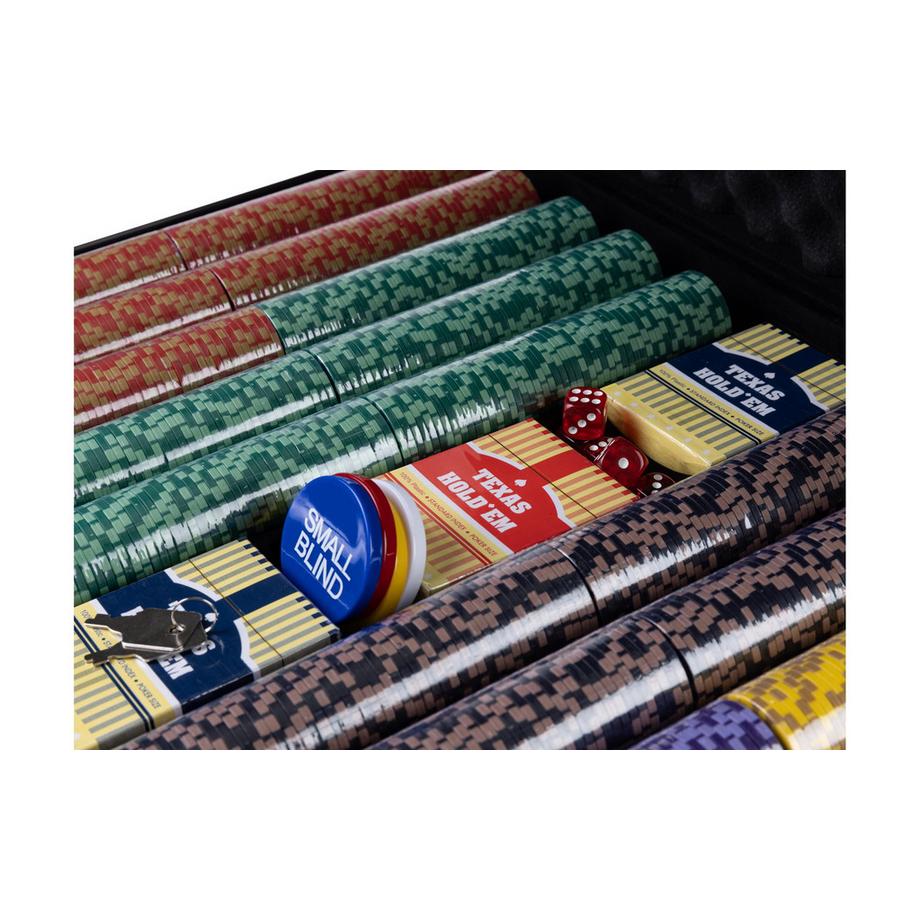 FTM  Set de poker PRO 1000 jetons 