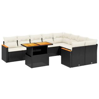 VidaXL set divano da giardino Polirattan  