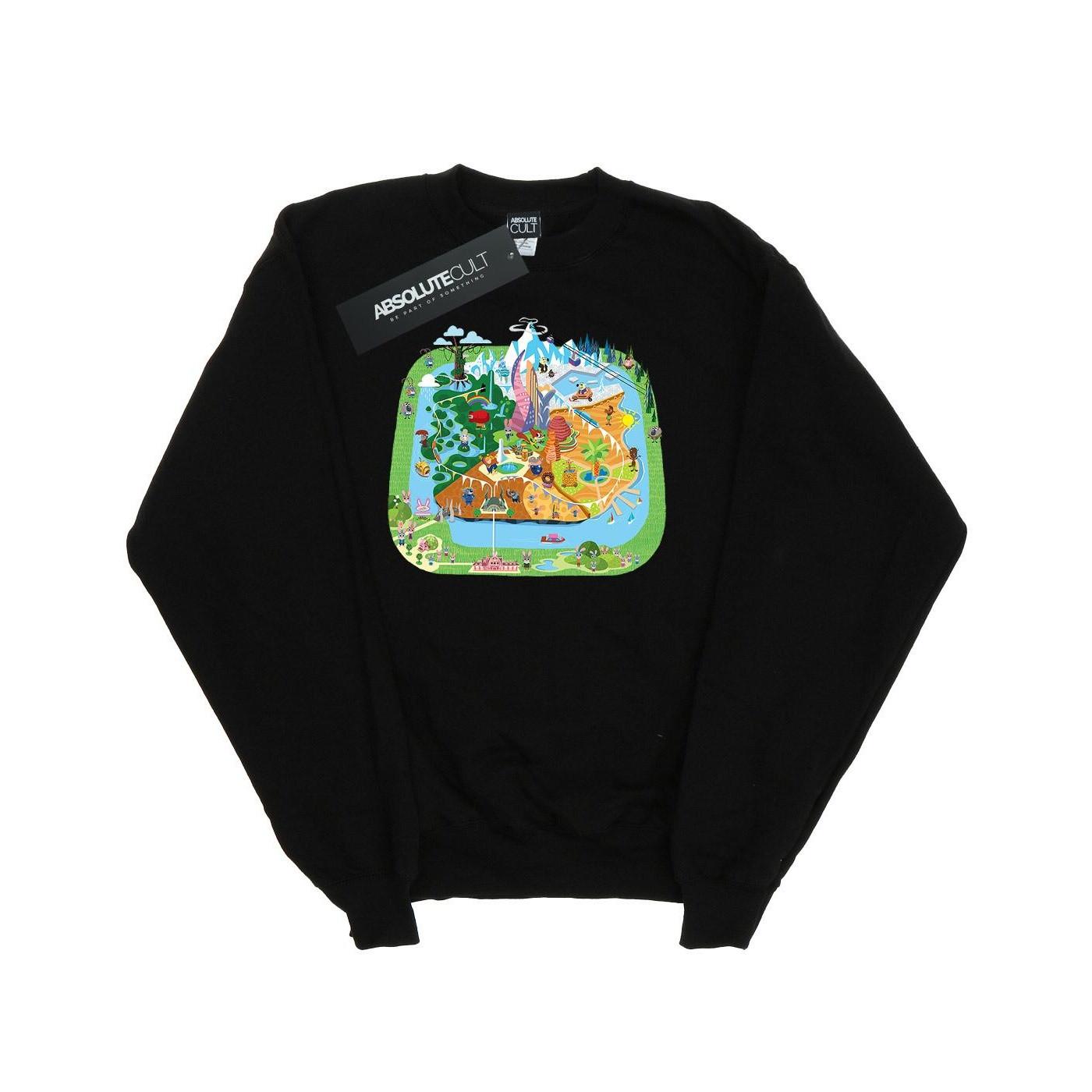 Image of Zootropolis City Sweatshirt Unisex Schwarz 128