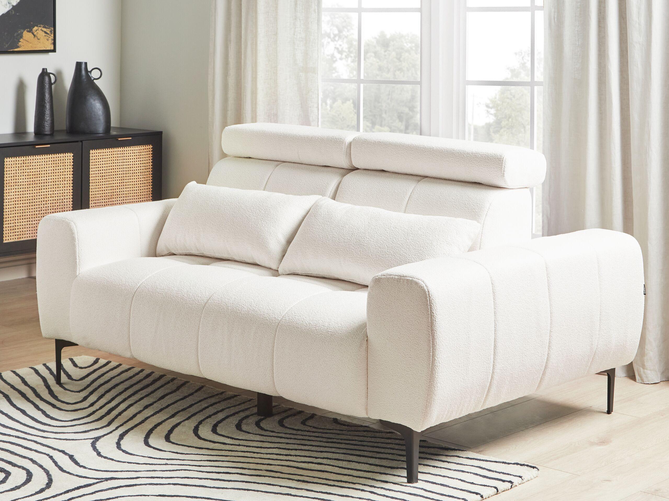 Beliani 2 Sitzer Sofa aus Bouclé Modern VEGAMO  