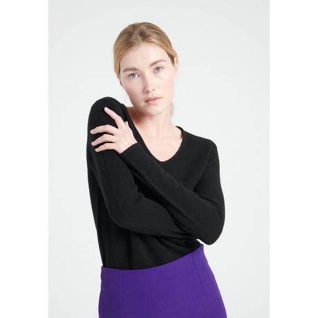 Studio Cashmere8  LILLY 20 Pullover mit V-Ausschnitt 4 Fäden - 100% Kaschmir 