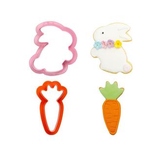 Decora Set d'emporte-pièces lapin et carotte 2 pièces  