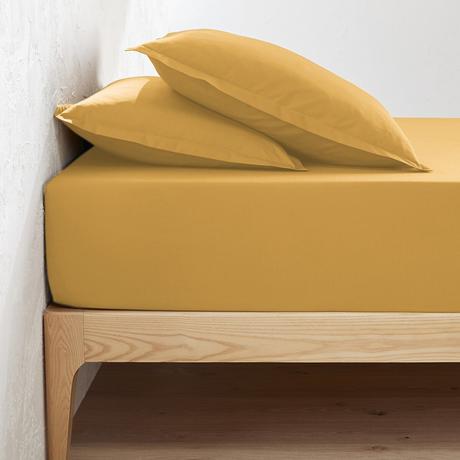 La Redoute Intérieurs Drap housse en percale coton bonnet 30 cm Scenario  