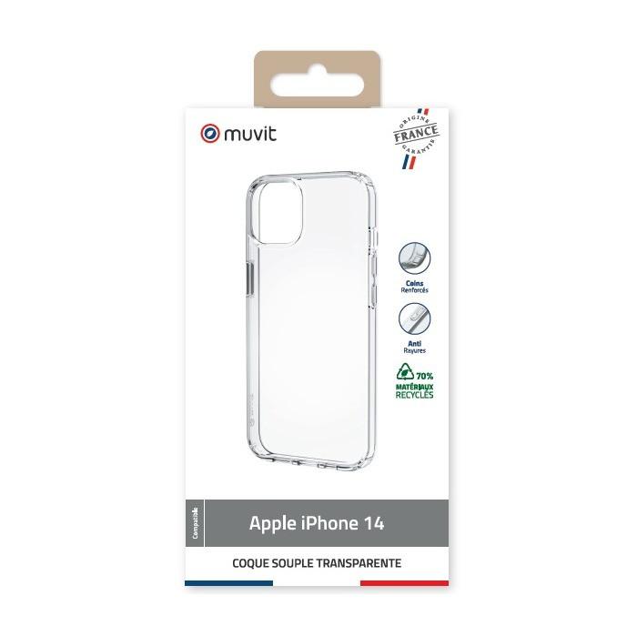 Muvit  Coque pour iPhone 14 Souple 