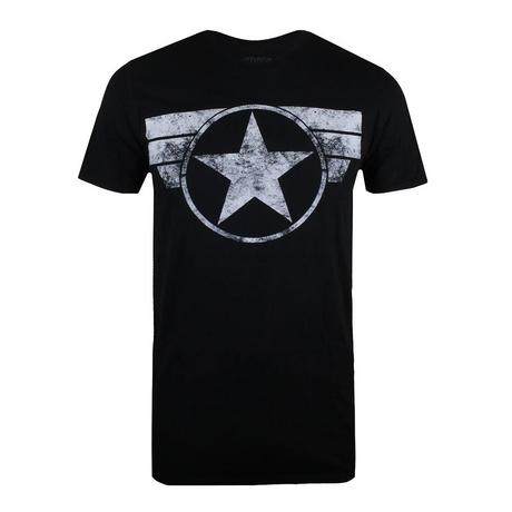CAPTAIN AMERICA T-Shirt Imprimé Étoile  