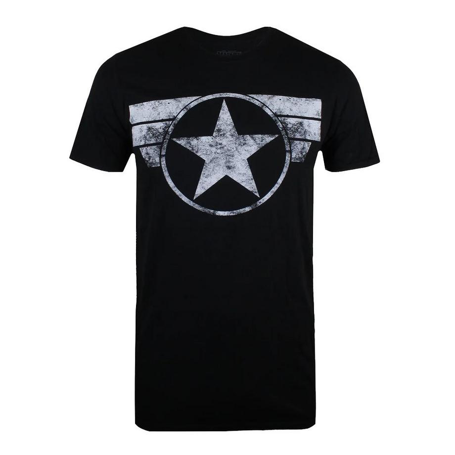 CAPTAIN AMERICA Sternenprint T-Shirt  