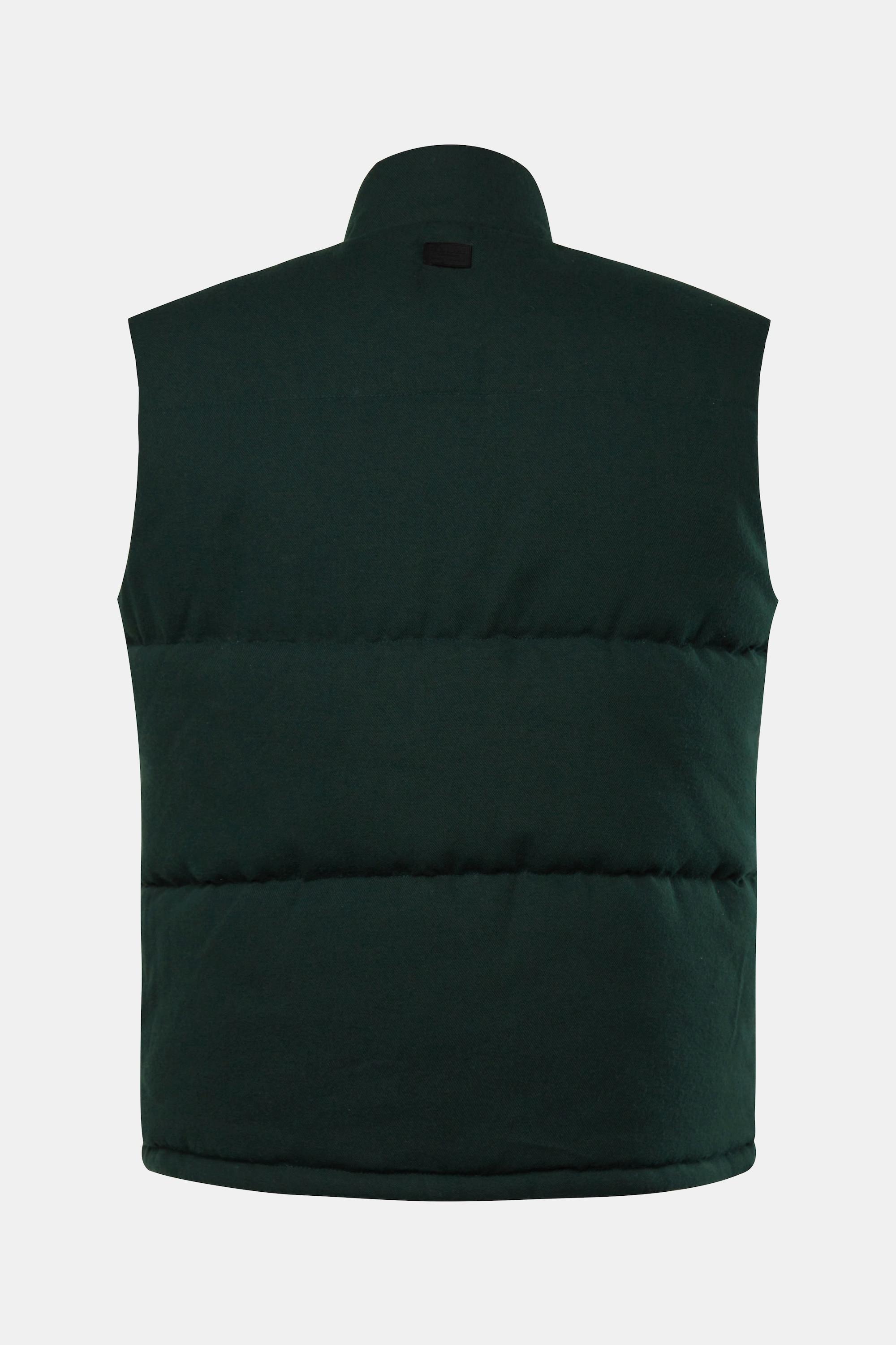 Sthuge  Gilet in flanella con imbottitura e collo alto, fino alla tg. 8XL 