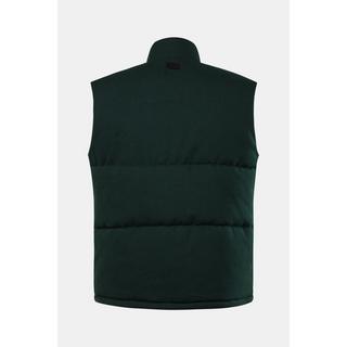 Sthuge  Gilet in flanella con imbottitura e collo alto, fino alla tg. 8XL 