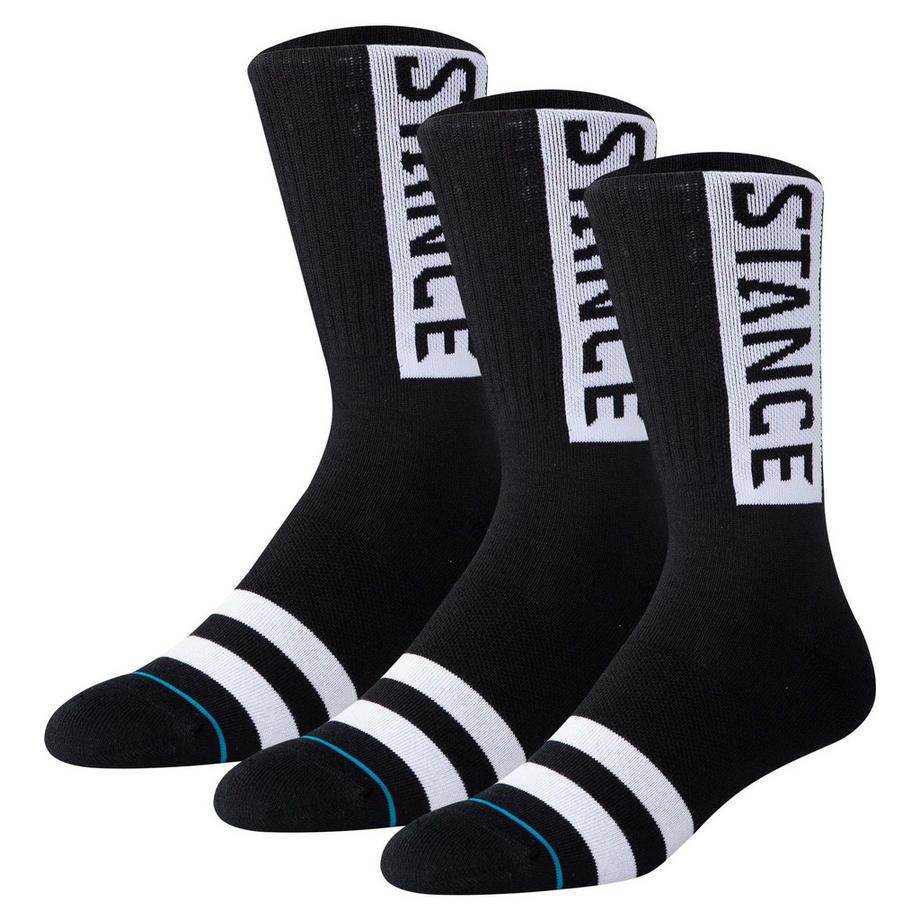 Socken  3er Pack Bequem sitzend-OG Crew