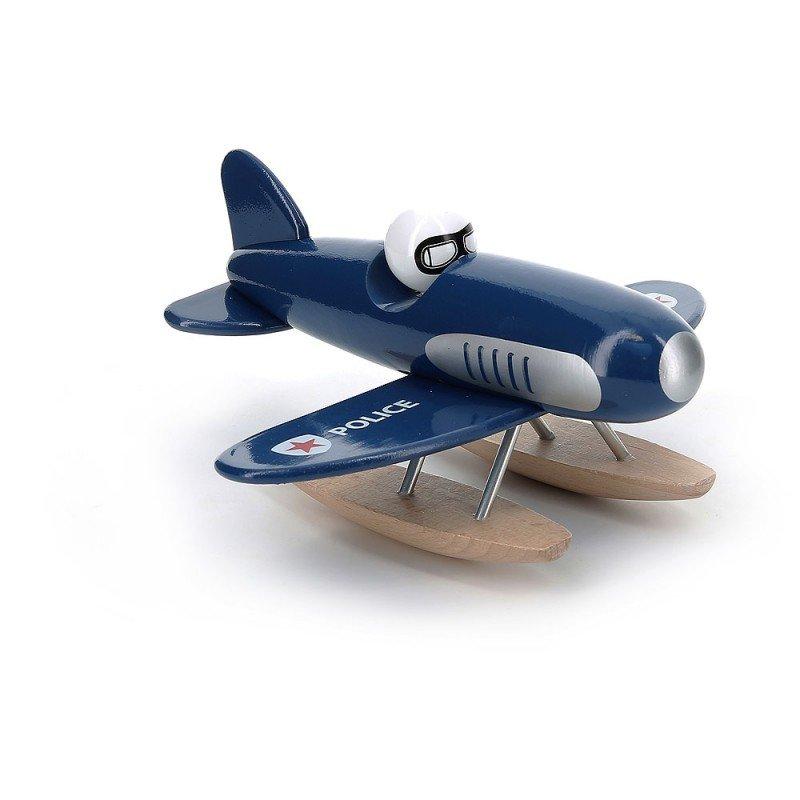 Image of Polizei Wasserflugzeug Dunkelblau