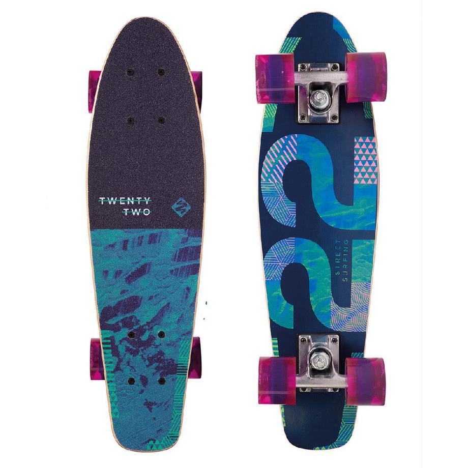 streetsurfing  Cruiser Beach Board Wood Twenty Two 