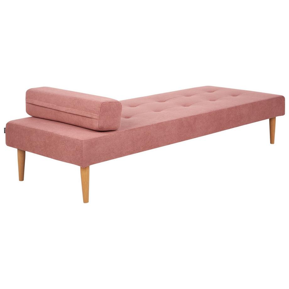 Beliani Chaiselongue aus Stoff Modern NIORT  