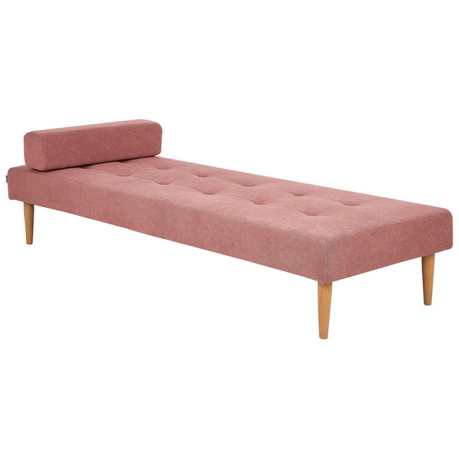 Beliani Chaiselongue aus Stoff Modern NIORT  