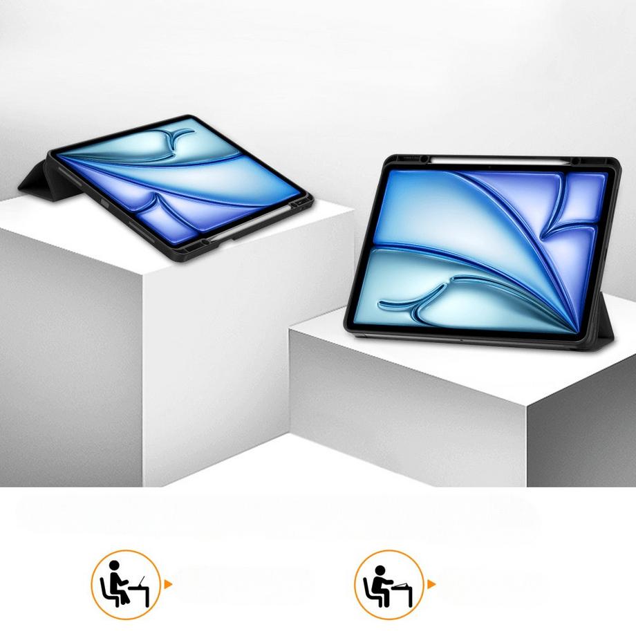 Cover-Discount  iPad Air 13 (M2 / M3) - Coque Smart Case Pencil Holder 