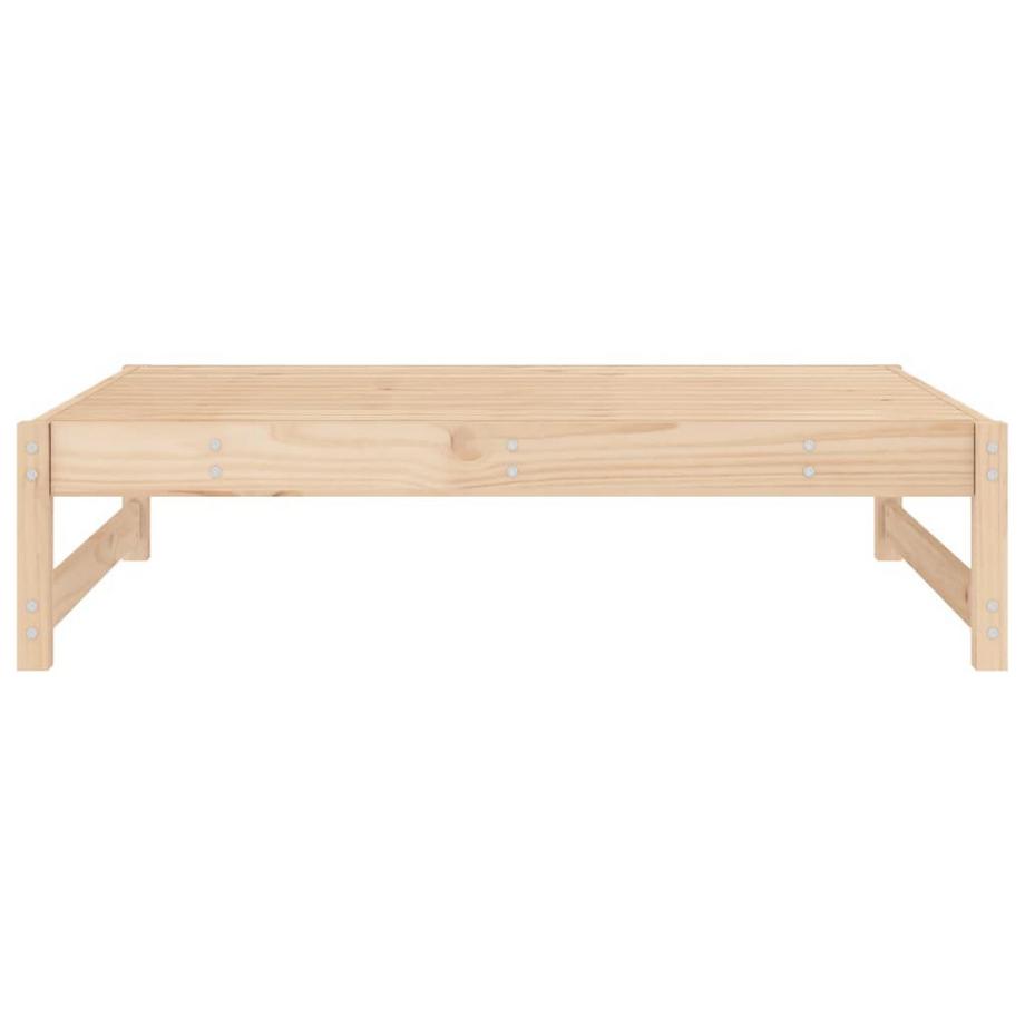 VidaXL Repose-pied de jardin bois  
