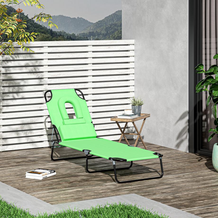 Outsunny Chaise longue  