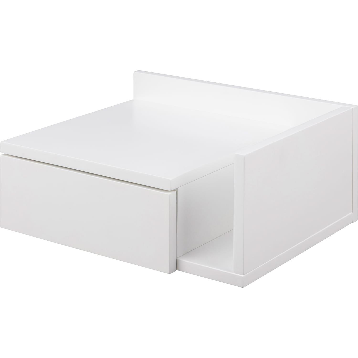 mutoni Table de chevet blanche crapaud  