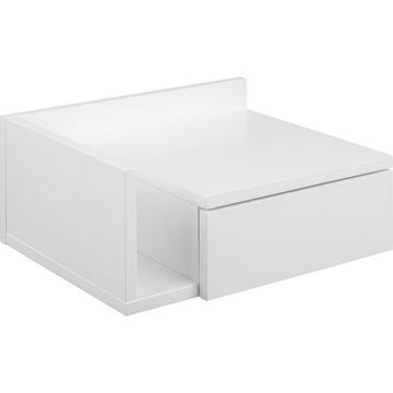 Table de chevet blanche crapaud