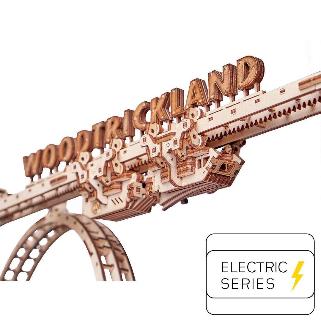 Wood Trick  Achterbahn - 3D Holzbausatz (Elektrisch) 