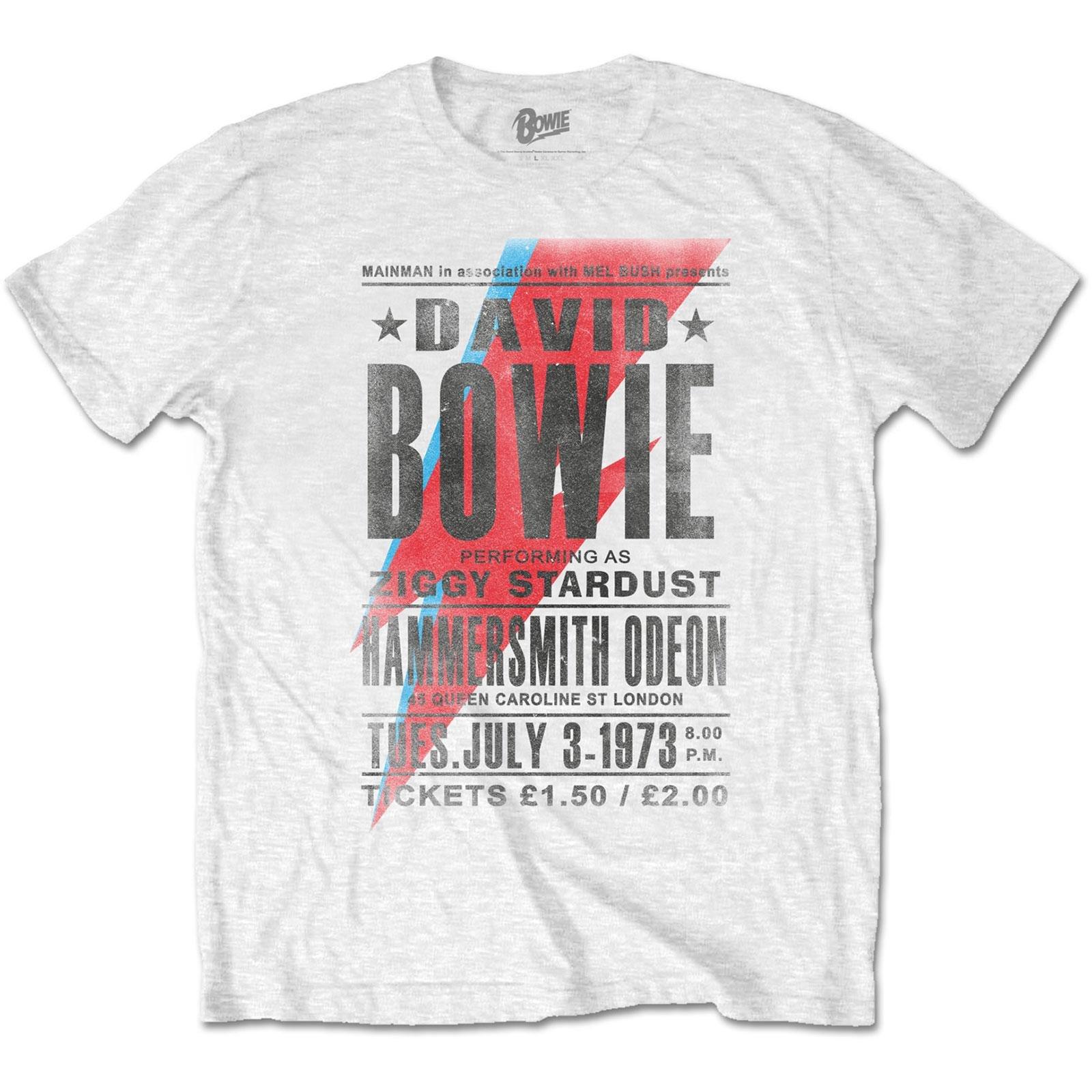 David Bowie  Hammersmith Odeon TShirt 