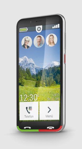 Image of EMPORIA Emporia SUPEReasy 12,6 cm (4.95 Zoll) Android 10.0 USB Typ-C 3 GB 32 GB 2500 mAh Schwarz - 32 GB