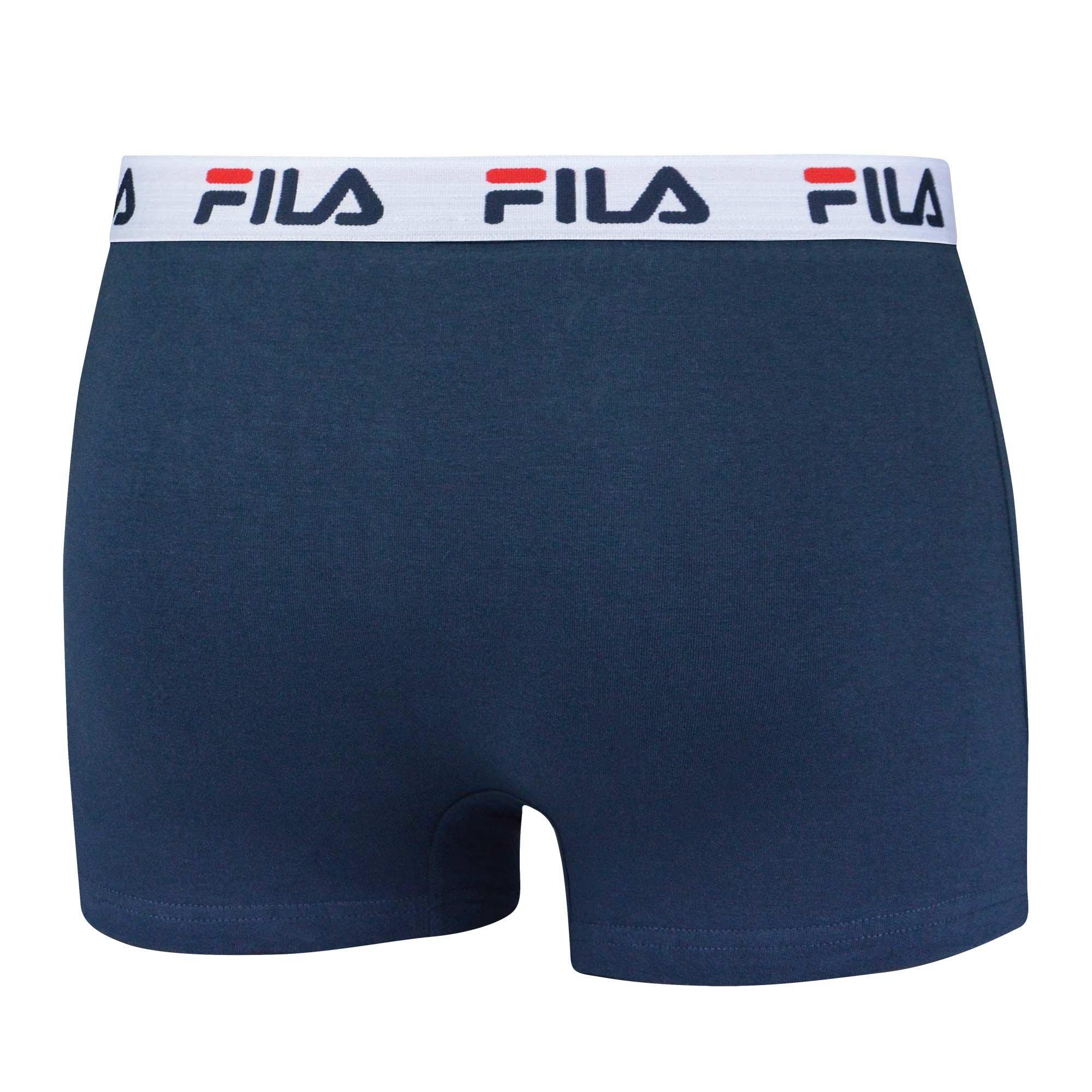 FILA  Boxer Uomini Confezione da 5 Stretch 