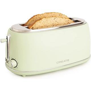 CREATE TOAST RETRO STYLANCE XL, fente longue - vert pastel  