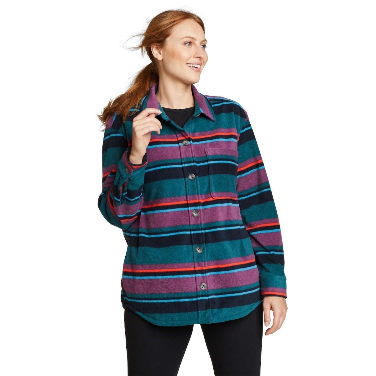 Image of Chutes 2 Hemdjacke Unisex Pink Teal XXL