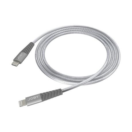 Joby  Câble Lightning USB-C gris de 2 m 