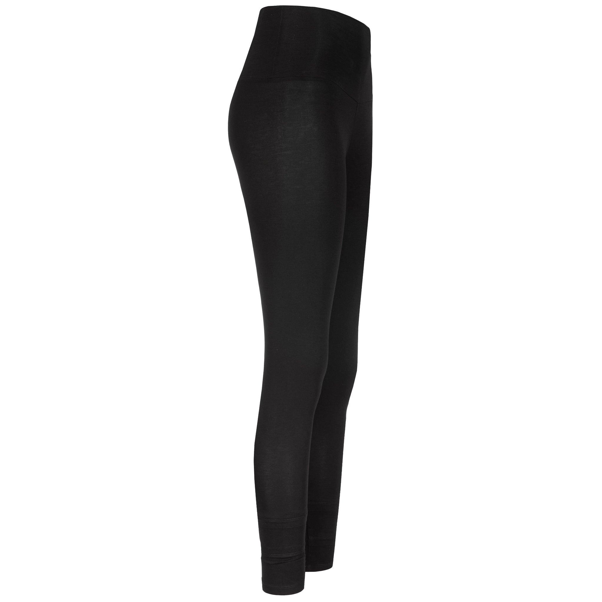 Image of Yoga Leggings 'orlo', Samtweich Und Luftig Leicht Damen Schwarz S