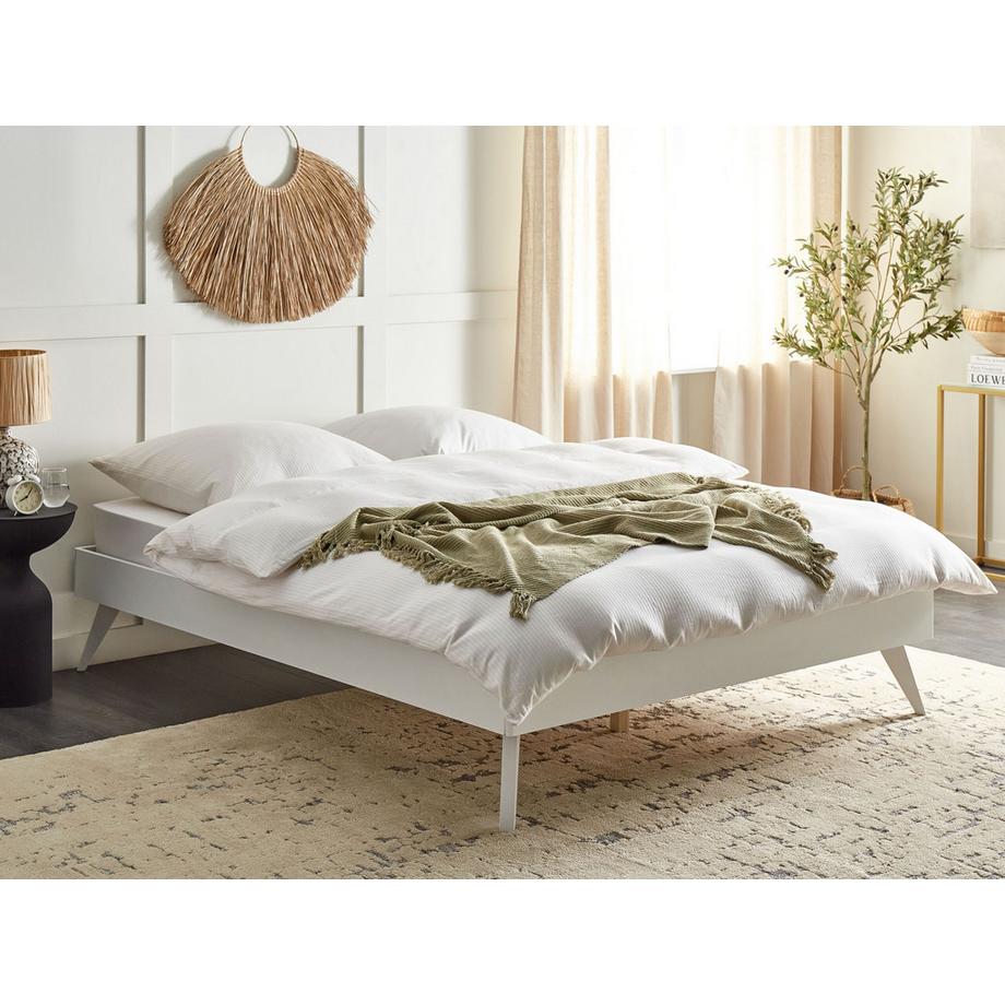 Beliani Bett ohne Kopfteil aus MDF-Platte Retro BERRIC  