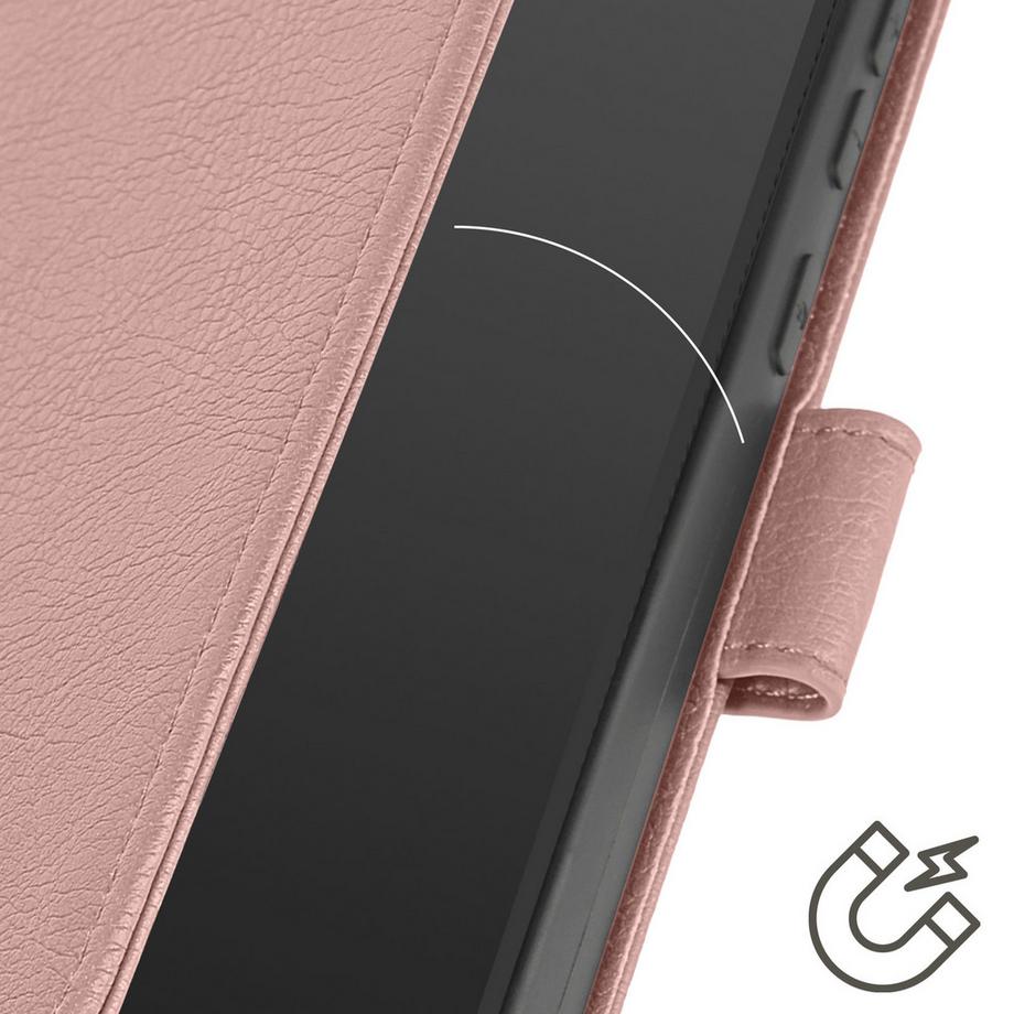 Avizar  Étui Portefeuille Galaxy A35 5G Rose 