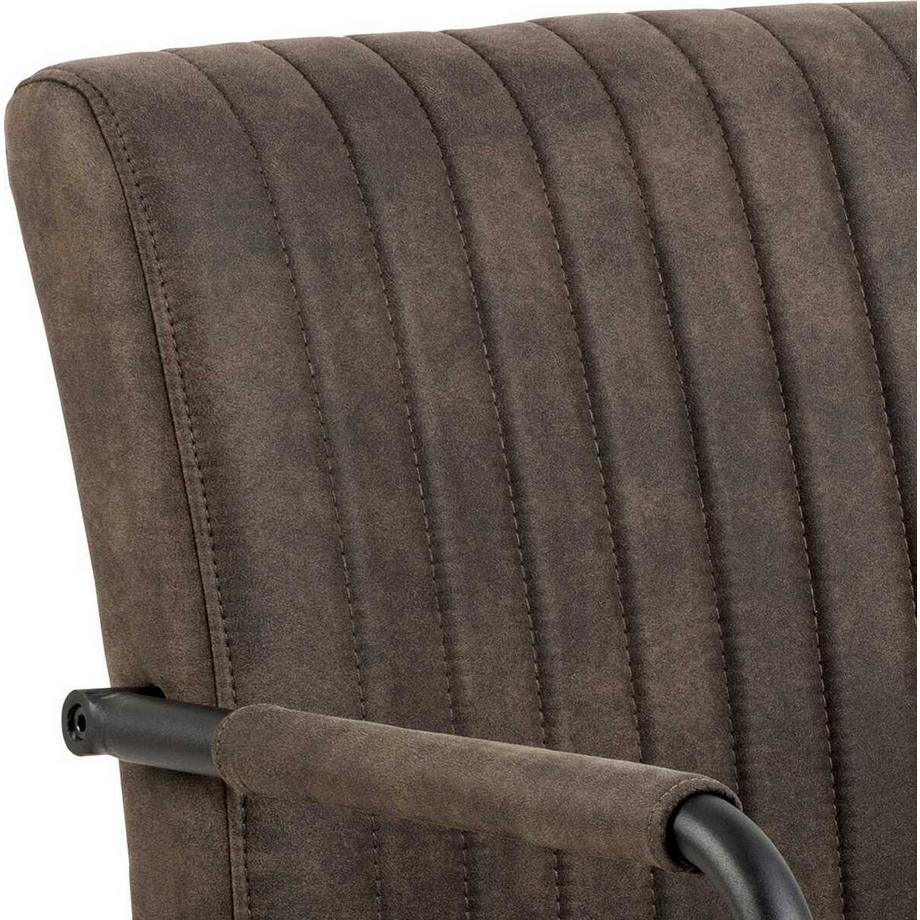 mutoni Armlehnstuhl Artemis anthrazit (1 Stück)  