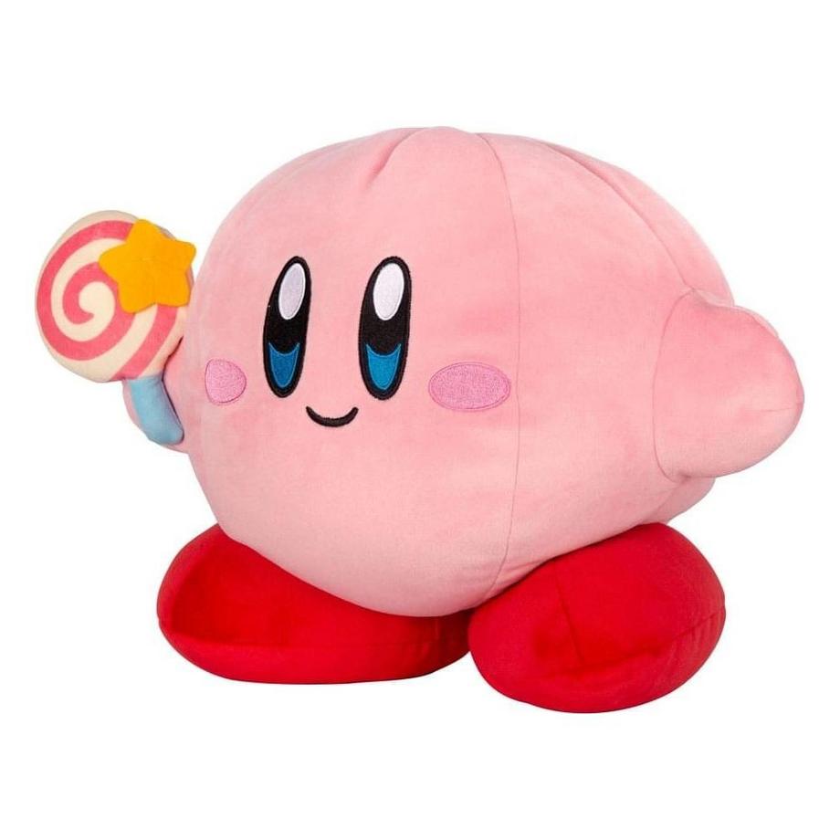 TOMY  Plüsch Kirby Mocchi-Mocchi Kirby mit Magiestab 