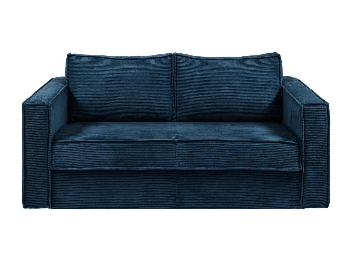 Vente-unique Schlafsofa mit Matratze 3Sitzer Cord  LORETO  