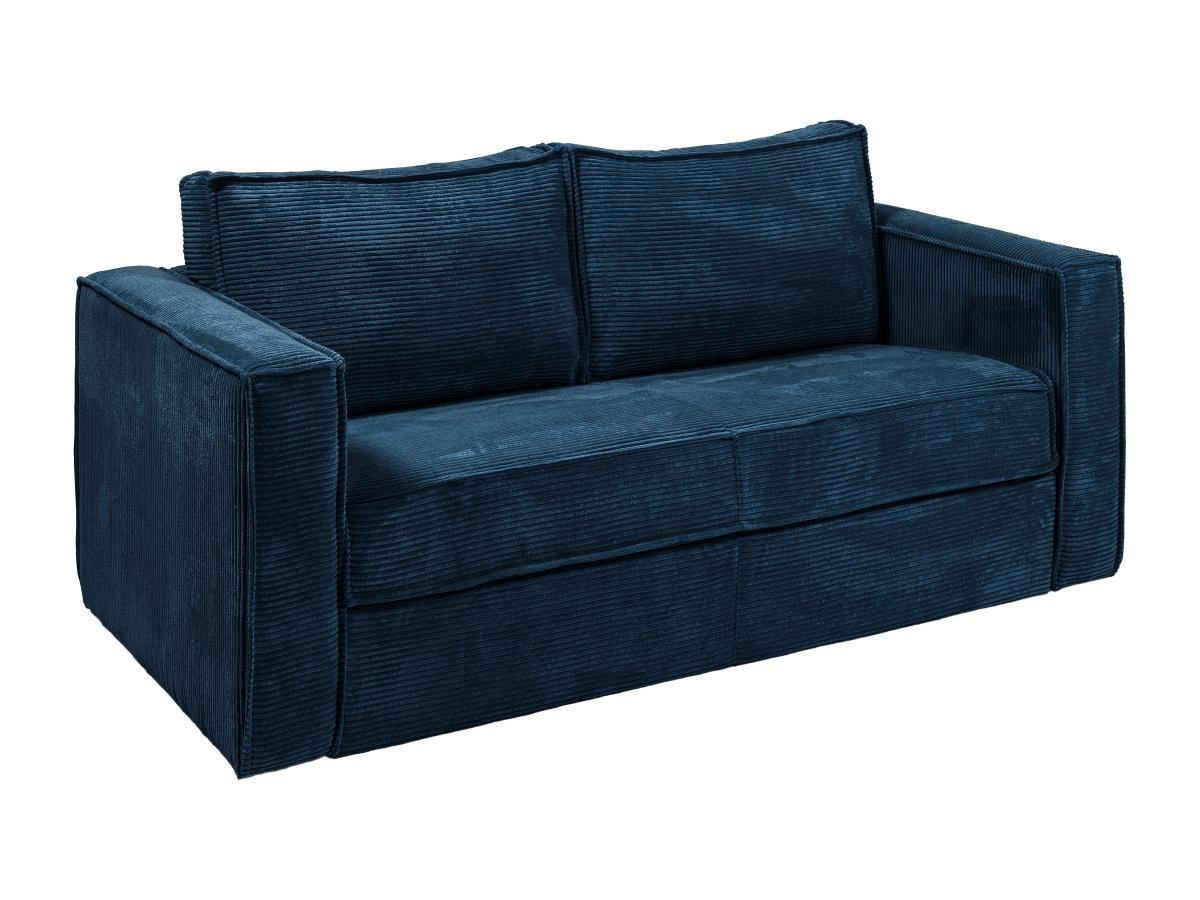 Vente-unique Schlafsofa mit Matratze 3Sitzer Cord  LORETO  