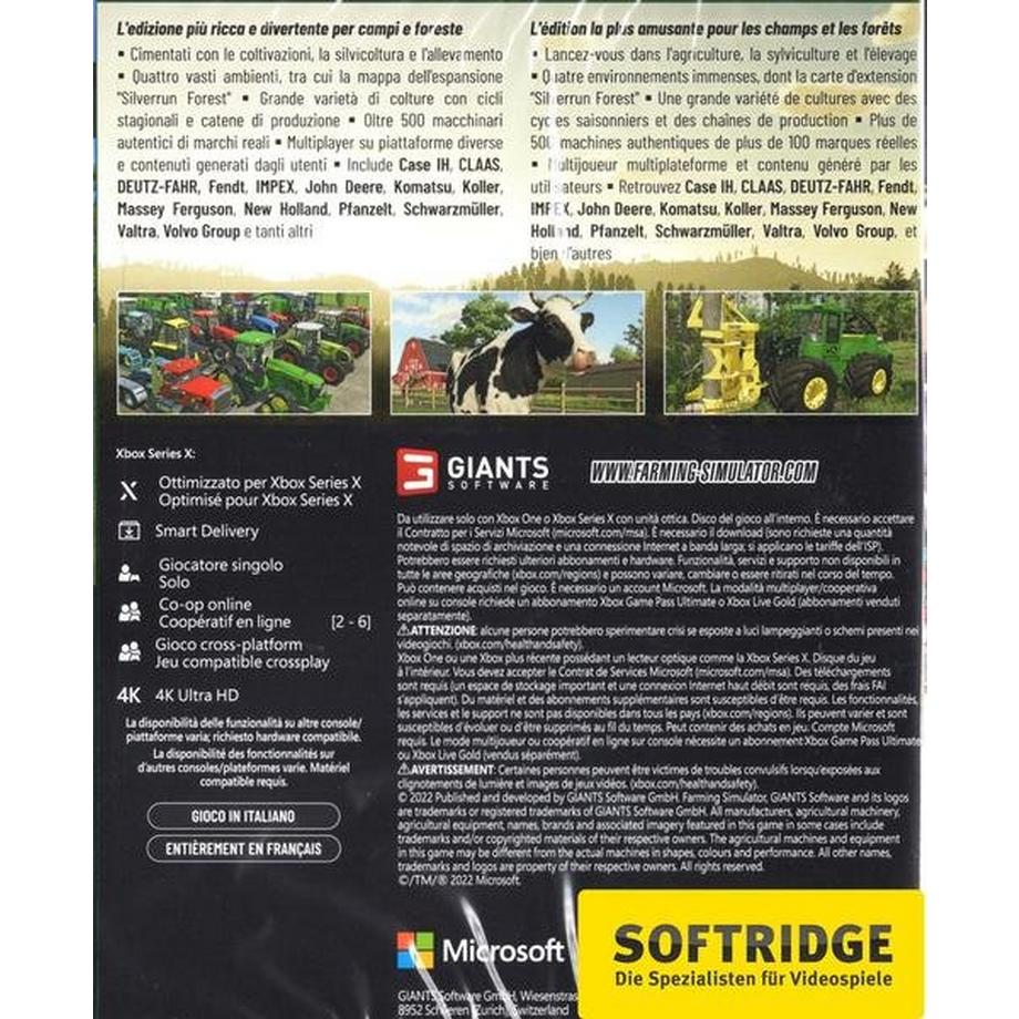 Giants Software  Landwirtschafts-Simulator 22 - Platinum Edition (Smart Delivvery) 
