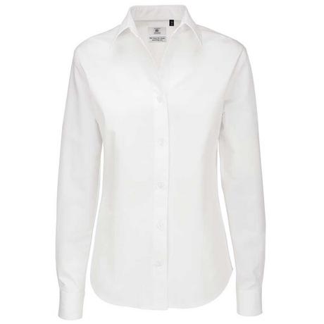 B and C Sharp Twill Camicia Maniche Lunghe  