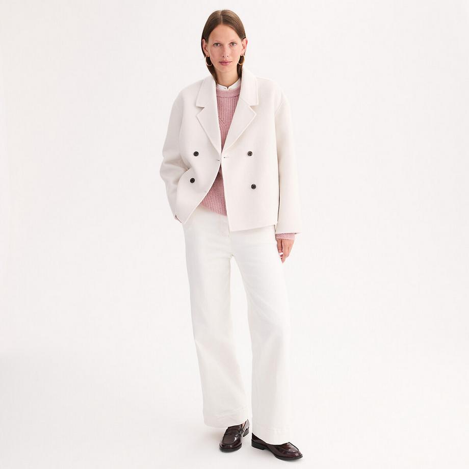 La Redoute Collections Kurze Boxy Wolljacke  