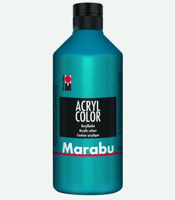 Marabu  Marabu 12010075056 peinture acrylique 500 ml Cyan Tube 